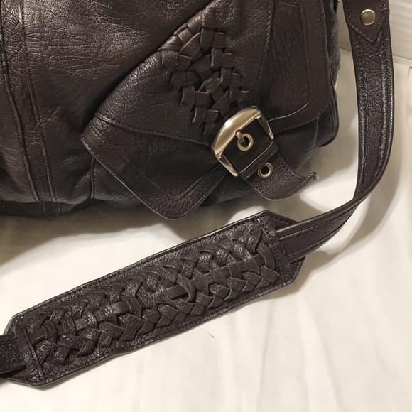 Junior Drake leather handbag with double straps. EUC - Picture 5 of 15